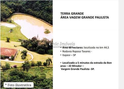 Área 600.000 m² c/ Casa Sede - Vargem Grande Paulista, Km 44,5 Raposo Tavares (divisa c/ Itapevi)